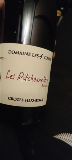 Rhônen laakso Crozes-Hermitage Domaine Les 4 Vents Les Pitchounettes 2020