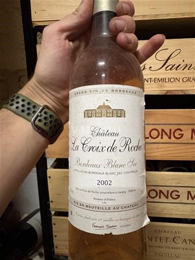 Bordeaux Bordeaux blanc Château La Croix de Roche 2002