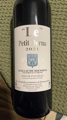 Linguadoca e Rossiglione Paese di Cucugnan Domaine Dernacueillette Le Petit Derna 2021