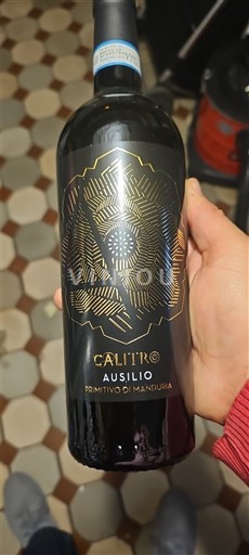 Puglia Primitivo di Manduria Calitro Ausilio Niet-geïntegreerd