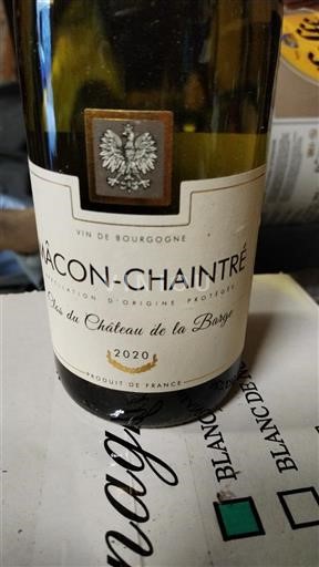 Bourgogne Mâcon och Mâcon-Villages Château La Barge Clos du Château de la Barge 2020