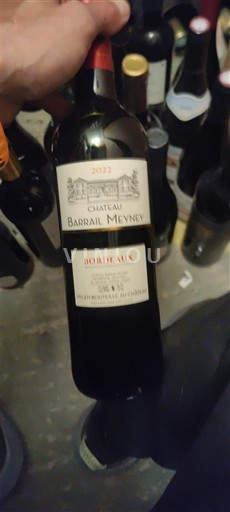 Bordeaux Château Barrail Meyney 2022