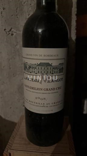 Burdeos Saint-Émilion Gran Cru Grand Cru Château Mangot 2008