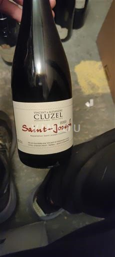 Rhône Valley Saint-Joseph Vincent et Alexandrine Cluzel 2020