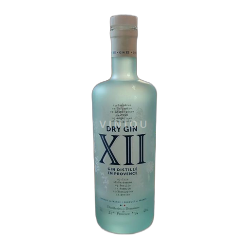 Gin Craft Gin Dry gin XII  Domaine Distilleries et s de Provence  France Provence-Alpes-Côte d’Azur