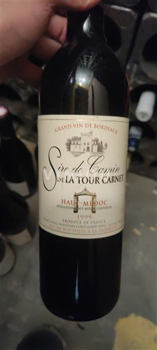 Bordeaux Haut-Médoc La Tour Carnet Sire de Camarsac de La Tour Carnet 1999