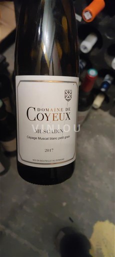 Loiren laakso Muscadet Domaine Coyeux Muscadin 2017