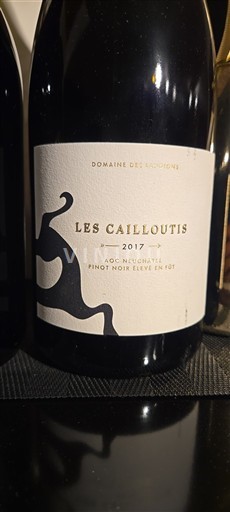 Neuchâtel Neuchâtel AOC Domaine Des Landions Les Cailloutis 2017