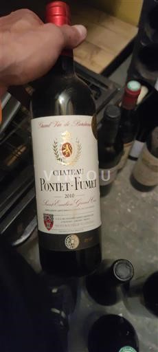 Bordéus Saint-Émilion Grand Cru Château Pontet-Fumet 2010