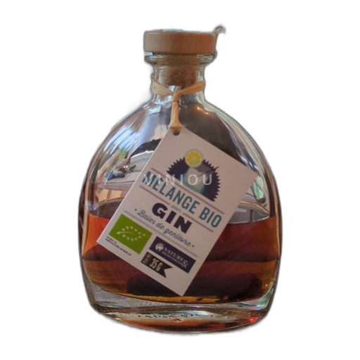 Gin Gin Artisanal Gin arrangé baies de genièvre  Melange  France