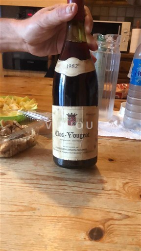 Burgundija Clos-de-vougeot Grand Cru Clos Vougeot 1982