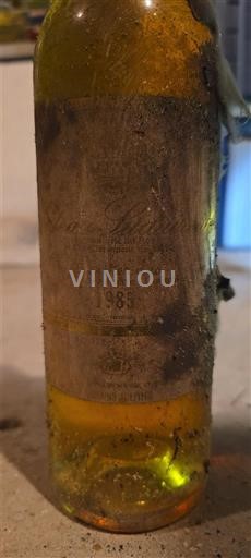 Bordeaux Sauternes Château Suduiraut 1985