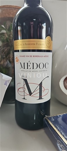 Bordeaux Médoc La Cave Augustin Florent 2022