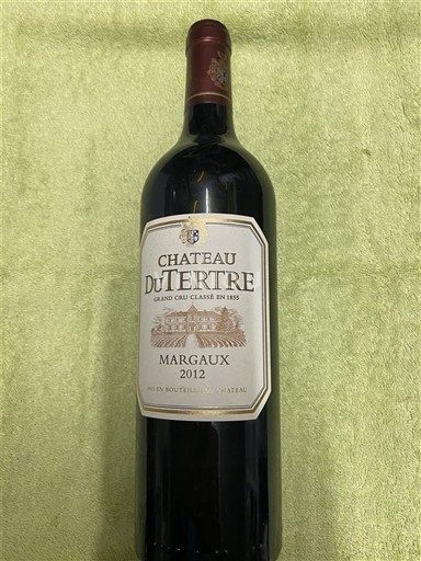 Bordeaux Margaux Grand Cru Château Tertre 2012