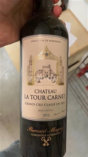 Bordeaux Haut-Médoc Grand Cru La Tour Carnet 2012