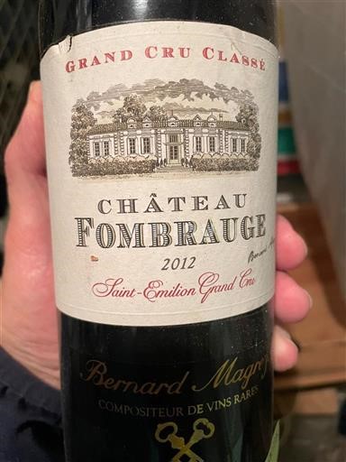 Burdeos Saint-Émilion Gran Cru Grand Cru Classé Château Fombrauge 2012
