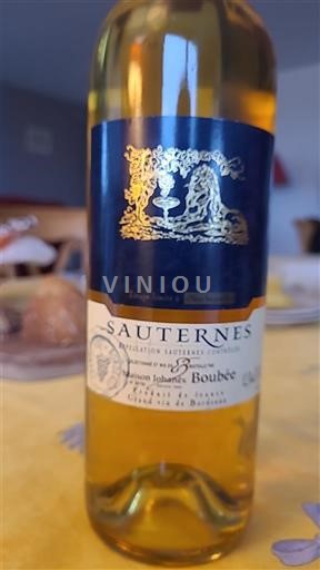 Bordeaux Sauternes Maison Johans Boubee Neročník
