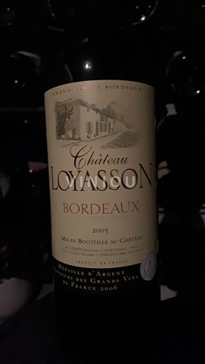 Bordeaux Château Loyasson 2005
