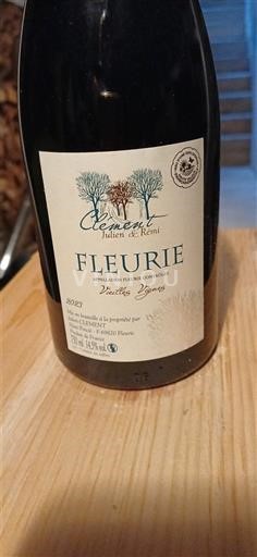 Beaujolais Fleurie Clément Julien & Rémi Vieilles Vignes 2023