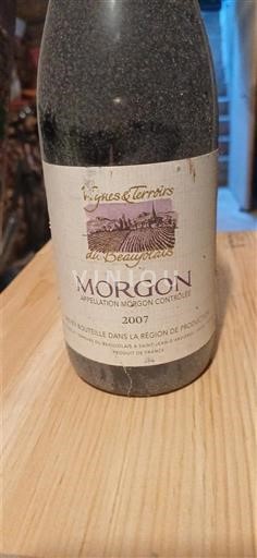 Beaujolais Morgon Vignes et Terroirs du Beaujolais 2007