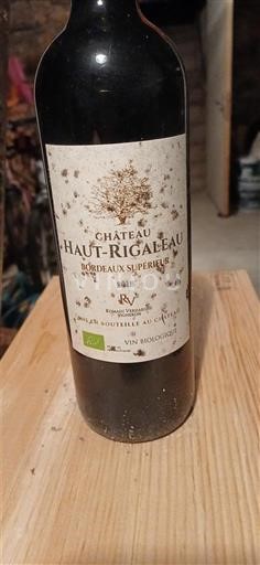 Bordeaux Bordeaux Supérieur Château Haut-Rigaleau 2018