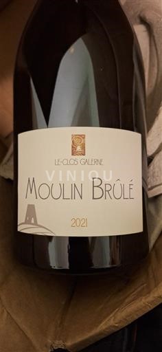 Loiredalen Anjou Le Clos Galerne Moulin Brûlé 2021