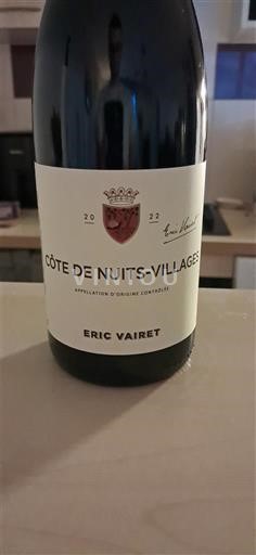 Bourgondië Côte de Nuits Villages Eric Vairet 2022