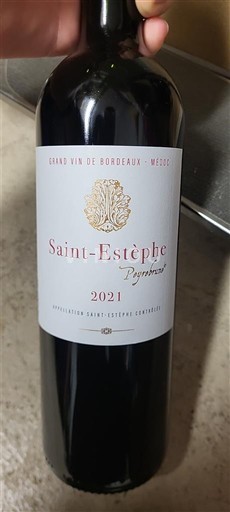 Bordeaux Saint-Estèphe Peybrun 2021