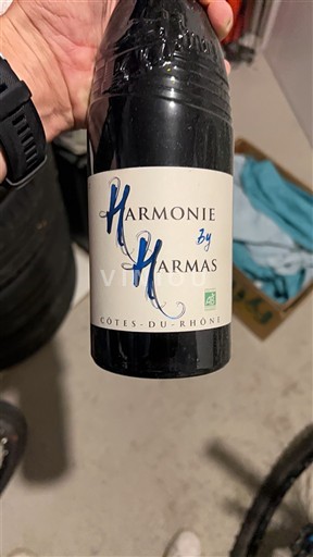 Rhônedalen Côtes du Rhône Harmas Harmonie by Harmas 2019