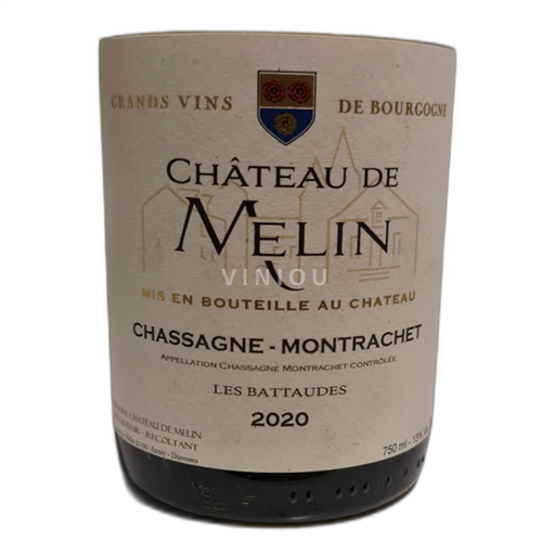 Burgund Chassagne-Montrachet Château de Melin Les Battaudes 2020