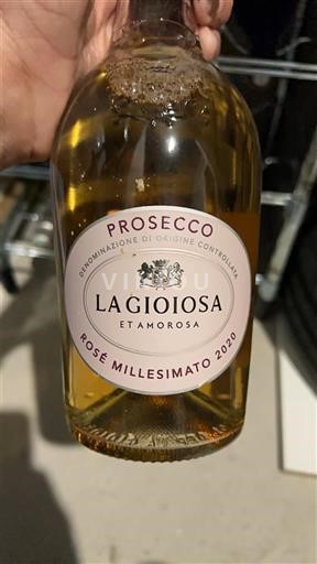 Vénétie Prosecco La Gioiosa et Amorosa Rosé Millesimato 2020