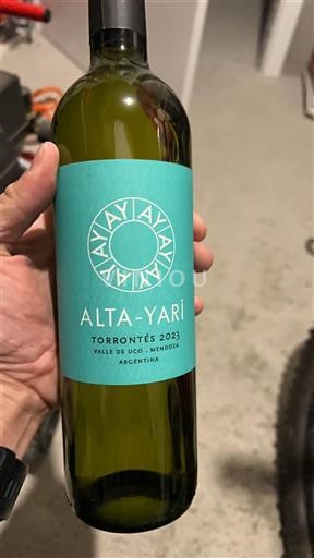 Mendoza Thung lũng Uco Alta-Yarí 2023