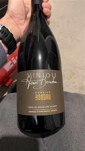 Roussillon Côtes du Roussillon Villages Domaine Boudau Henri Boudau 2020