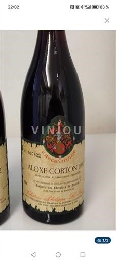 Burgundija Aloxe-Corton Domaine Philippe le Hardi 1992