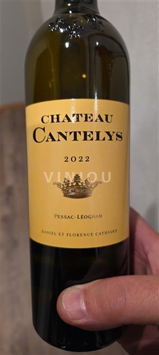 Bordeaux Pessac-Léognan Château Cantelys 2022