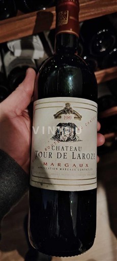 Bordeaux Margaux Château Tour de Laroze 1989