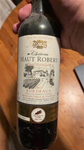 Bordeaux Château Haut Robert 2017