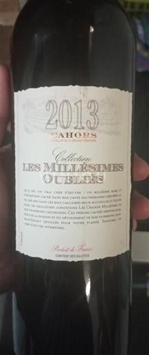 Sydväst Cahors Collection Les Millésimes Oubliés 2013