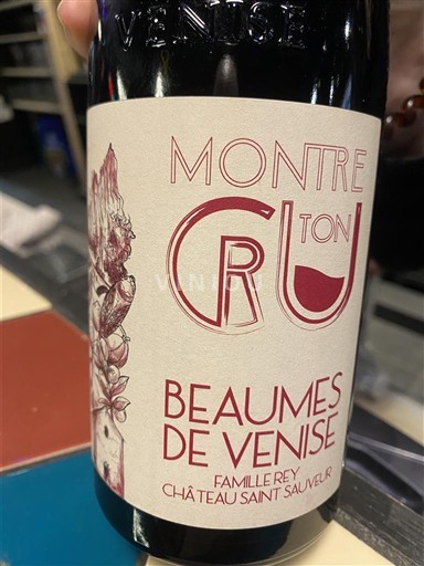 Rhônetal Beaumes de Venise Château Saint Sauveur Montre ton Cru 2023