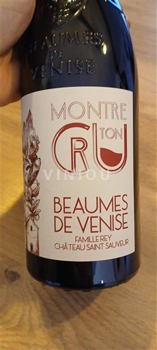 Rhônedalen Beaumes de Venise Château Saint Sauveur Montre ton Cru 2023