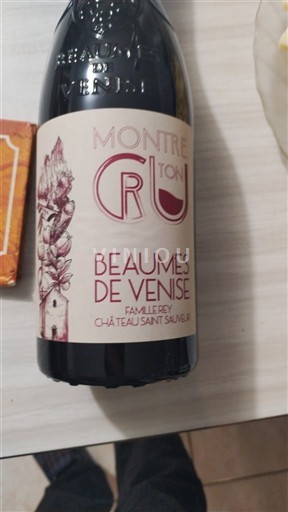 Vallée du Rhône Beaumes de Venise Château Saint Sauveur Montre ton Cru 2023