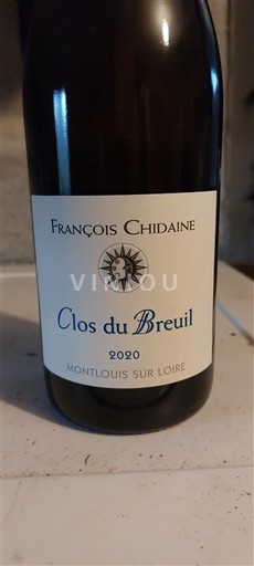 Valle della Loira Montlouis-sur-Loire François Chidaine Clos du Breuil 2020