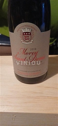 Burgundi Morey-Saint-Denis Premier Cru 1er Cru - Les Chaffots 2018