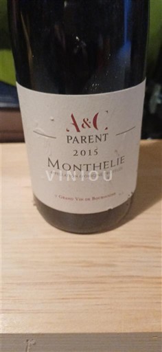 Bourgogne Monthélie A & C Parent 2015