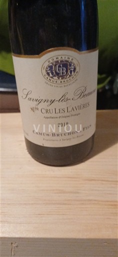 Borgoña Savigny-lès-Beaune Premier Cru Camus-Bruchon et Fils 1er Cru Les Lavières 2018