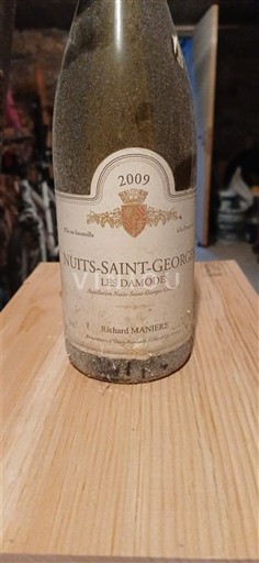 Borgogna Nuits-Saint-Georges Richard Manière Les Damodes 2009