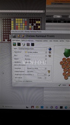 Bordeaux Château Rambaud Promis Ikke årgangsbestemt
