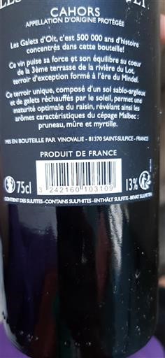 Lounais-Ranska Cahors Les Galets Olt Ei vuosikertaa