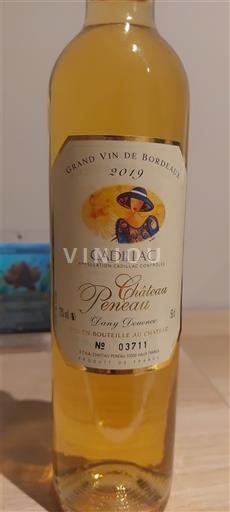 Bordeaux Cadillac Château Peneau 2019