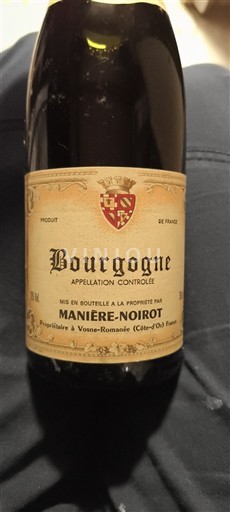 Burgundsko Maniere-Noirot 1995